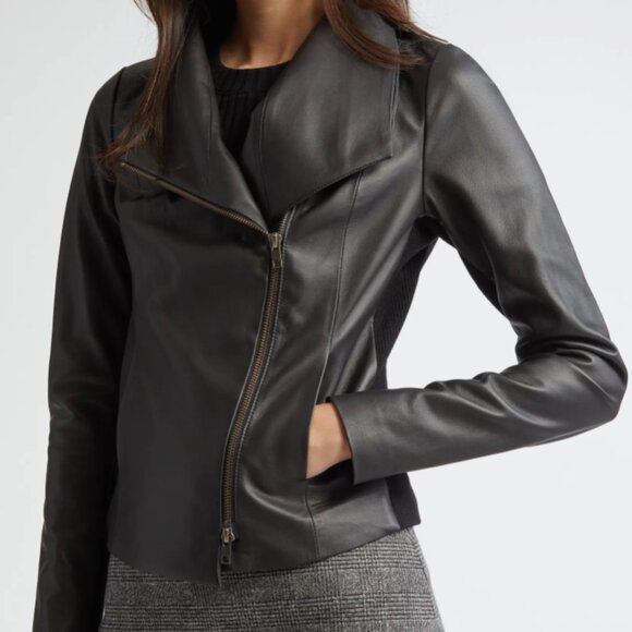 NWOT Vince leather jacket - Picture 10 of 14